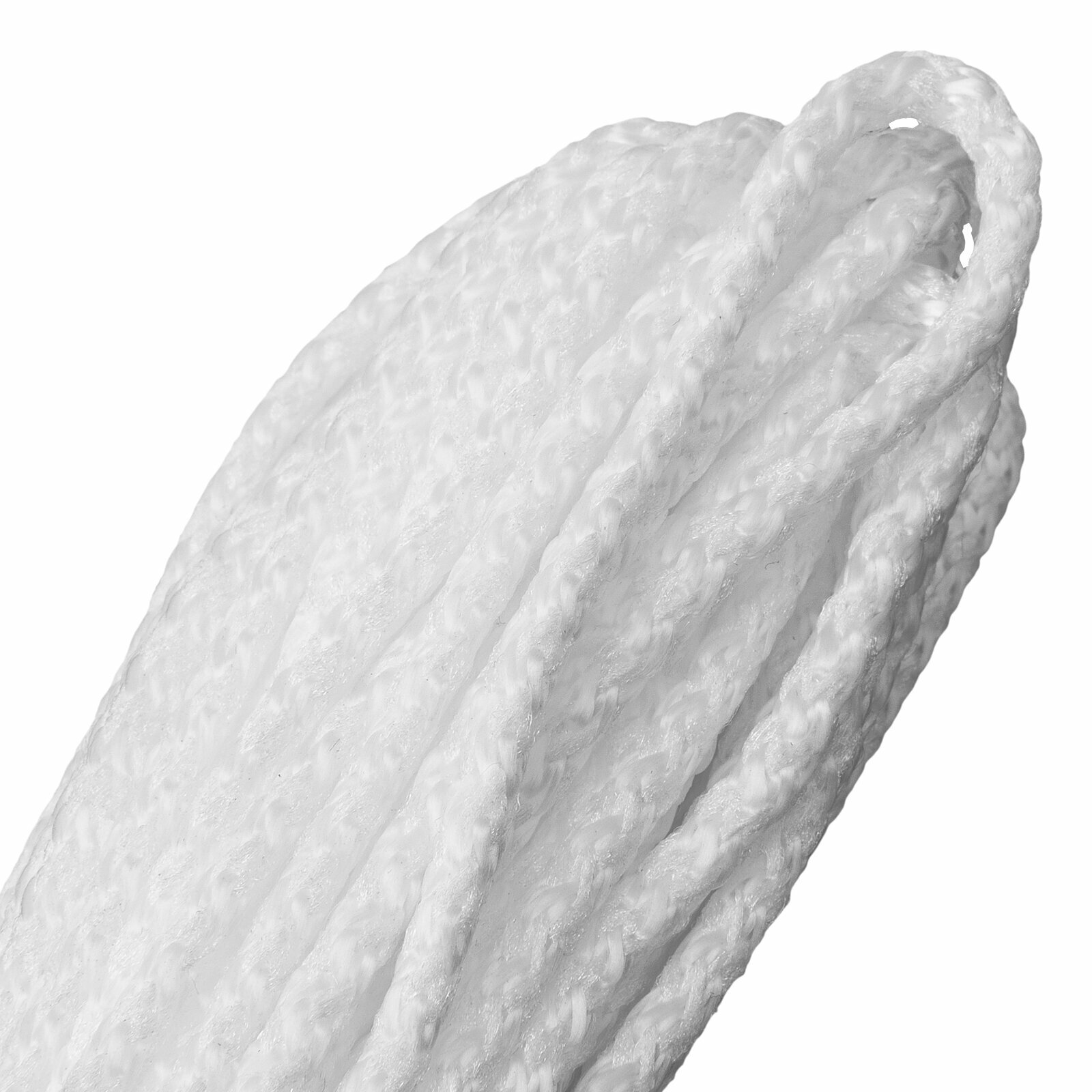 Шнур вязаный полипропиленовый белый 5 мм. L 20 метров СИБРТЕХ 93958 - фотография № 3