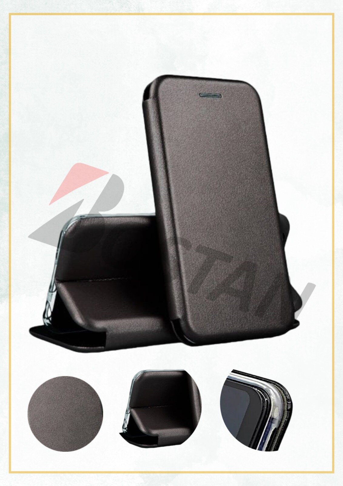 Чехол книжка Bostan aks для Samsung A70 с защитой камеры