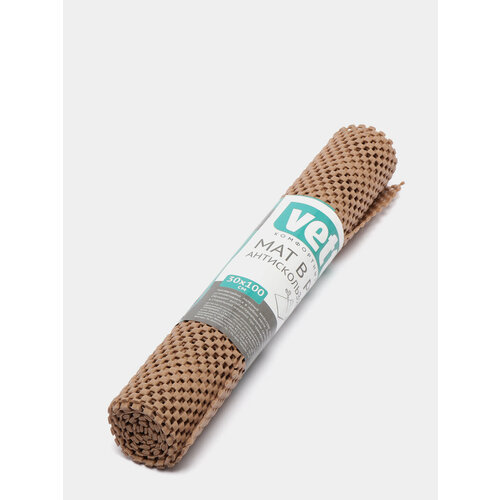 Мат антискользящий в ванную коврик противоскользящий 100х30 см Цвет Хаки 899₽