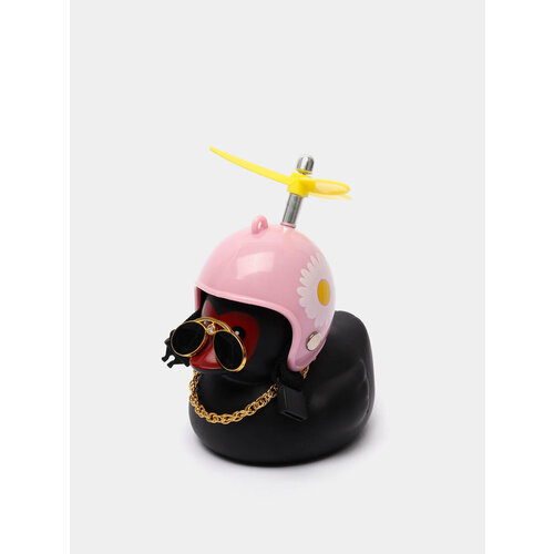 Игрушка Утка в шлеме и очках с пропеллером в машину Цвет Пудровый 799₽