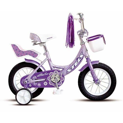 STELS Велосипед Стелс ECHO 12 рама 8 белыйзеленый 886200₽