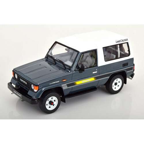 Toyota land cruiser LJ73 turbo 1987 grey metallic white