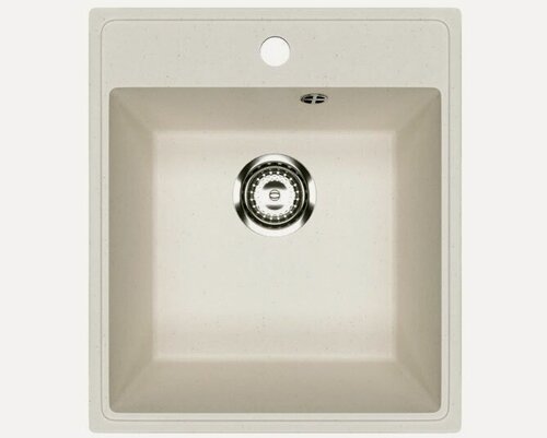 Изображение товара Мойка Suragran Standart ST-4248 WH (квадрат 425*485мм) Белый камень