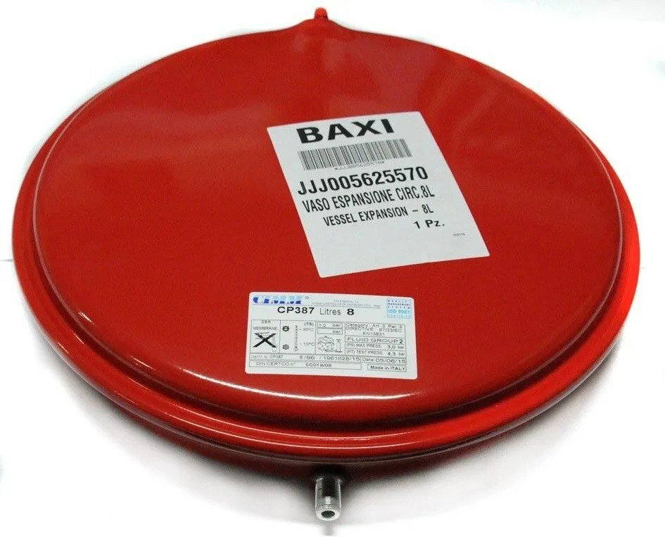 Расширительный БАК 8 Л BAXI MAIN 5663880 (мелкий шаг резьбы) М 14/1