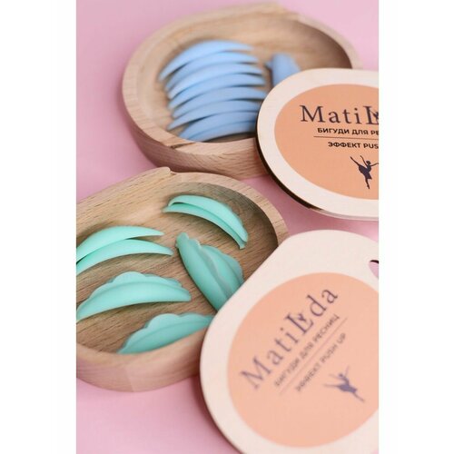 Валики для ламинирования ресниц цвет небесно-голубой 706₽