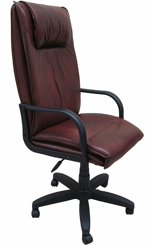Компьютерное кресло Евростиль Артекс Стандарт офисное, обивка экокожа, цвет коричневый
