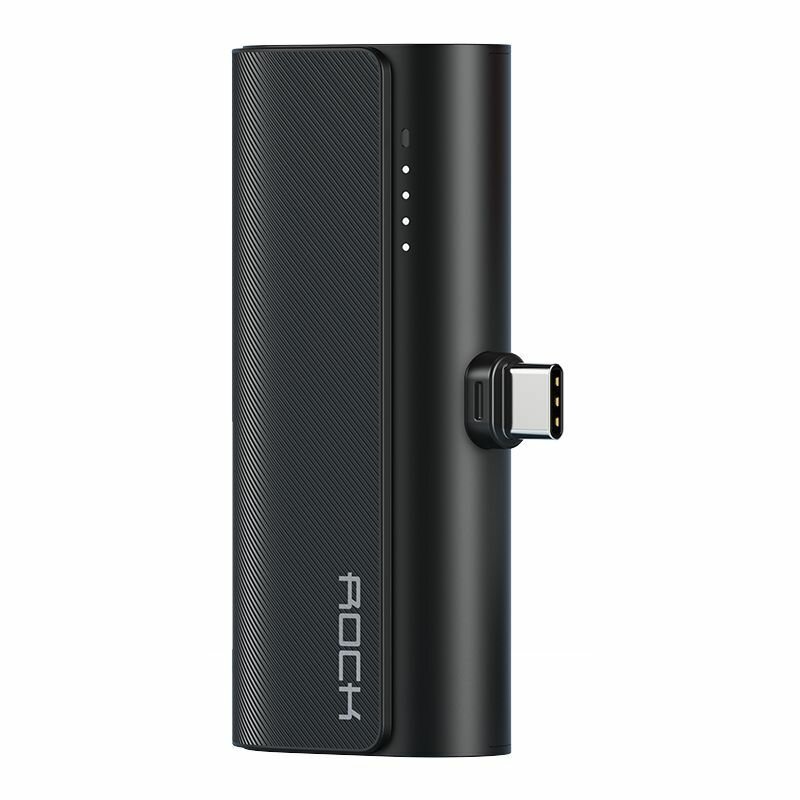 Внешний аккумулятор Xiaomi ROCK P81 Type-c PD Power Bank 4800mAh черный