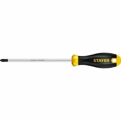 Отвертка STAYER PH2x100 мм отвертка stayer master ph 1 150 мм 2510 1 15