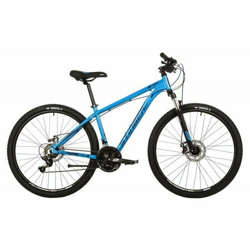 Горный (MTB) велосипед Stinger Element Evo 27.5 (2023) 16 AND quot 27AHD. ELEMEVO.16BL3 (синий) трещотка 7ск shimano 14 34t tz500 megaranger