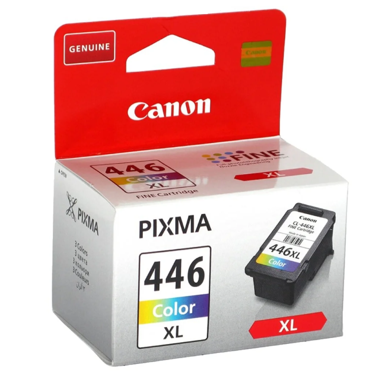 Картридж Canon CL-446XL 8284B001, 300 стр, многоцветный