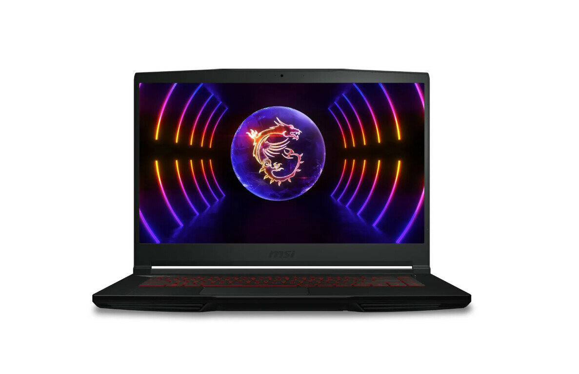 Ноутбук MSI GF63 12UCX-1037XRU 15.6 (1920x1080) IPS 144Гц/Intel Core i5-12450H/16ГБ DDR4/256Б SSD/GeForce RTX 2050 4ГБ/Без ОС черный (9S7-16R821-1037)