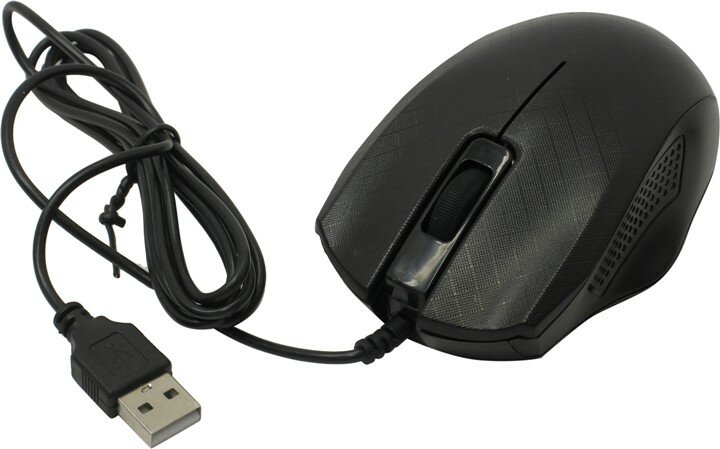 Мышь проводная Exegate SH-9027 чёрный USB - фото №7