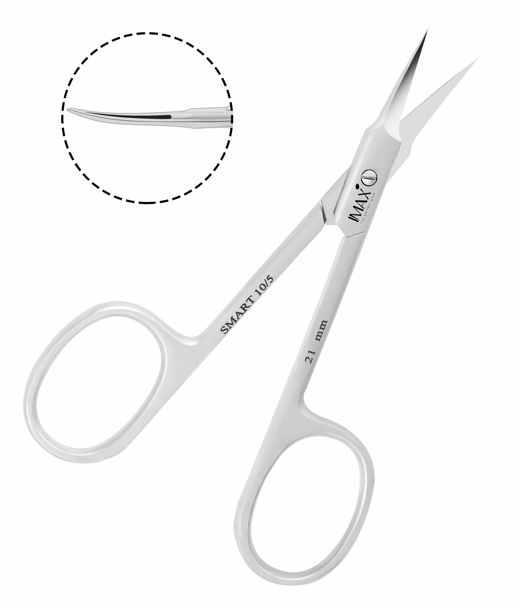 фото Ножницы для маникюра и педикюра профессиональные Liam professional 10/4 SMART