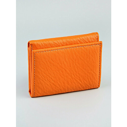 Кошелек Lotoc Ryzenbaks, фактура гладкая, матовая, оранжевый