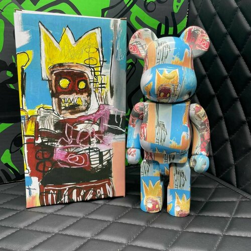 Игрушка Bearbrick Jean-Mishel Basquiat 28 см printio футболка классическая jean michel basquiat