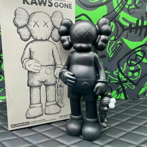 Фигурка Kaws 30см с черной игрушкой