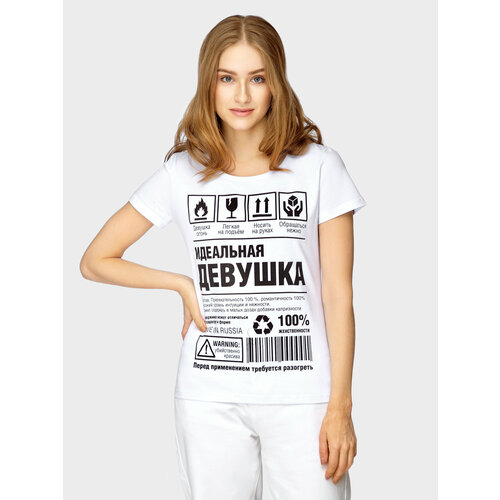 фото Футболка размер l, белый mixfix