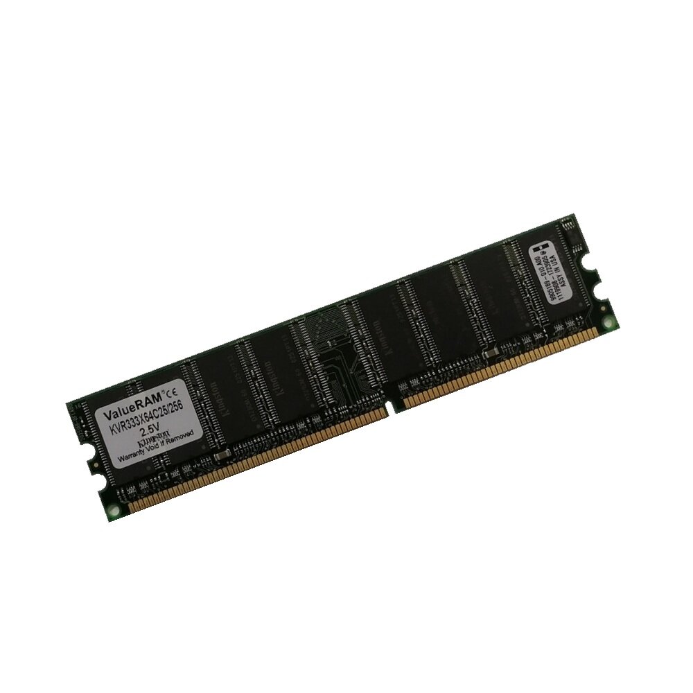 ОЗУ Dimm 256Mb PC-2700(333)DDR Kingston KVR333X64C25/256 9930189-010. A00