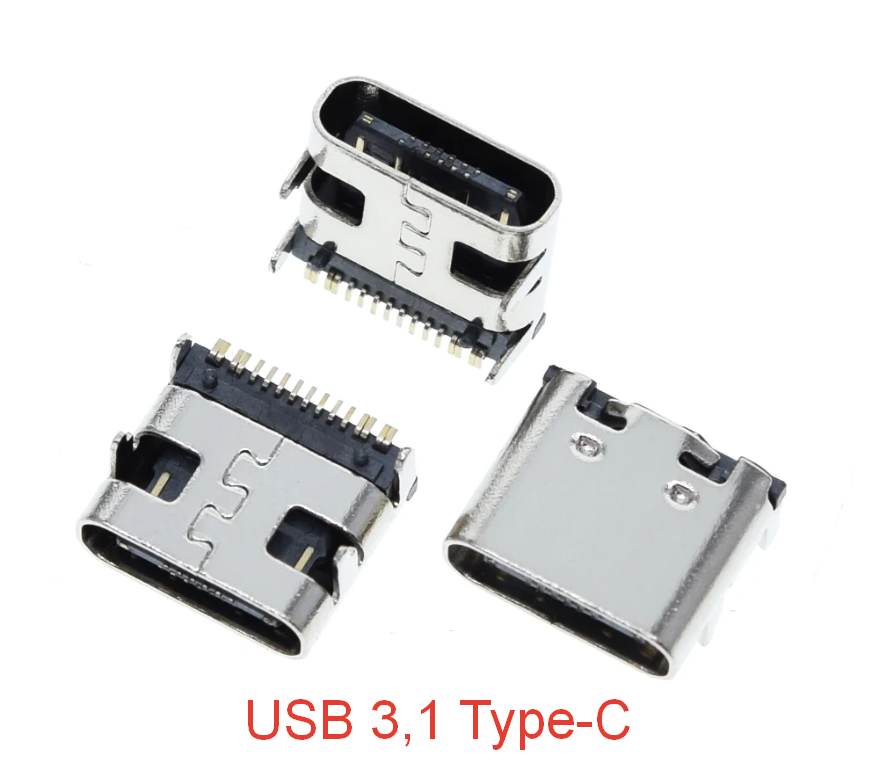 Разъем usb type-c 2шт