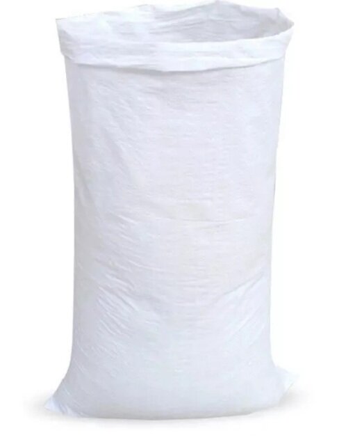 фото Мешки Белые прочные 55х105 см 20 штук 100 л пищевые