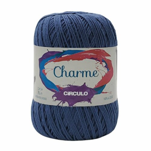 1 моток Пряжа Circulo CHARME 100% Мерсеризованный бразильский первичный хлопок 150 гр. - 396 м. цв. 2829