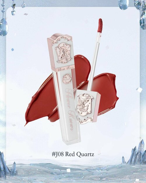 Flower Knows Блеск для губ Unicorn Crystal, #J08 Red Quartz, 3 мл