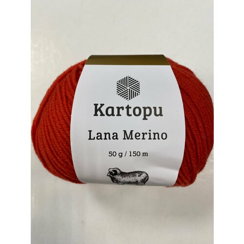 Пряжа KartopuLana Merino100мериносовая супервош шерсть50гр150м1шт 290₽