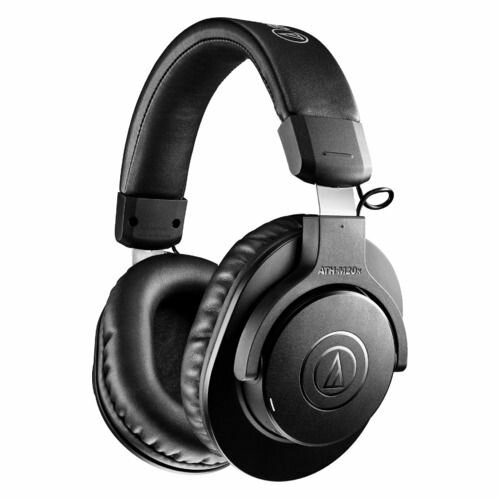 Наушники Audio-Technica ATH-M20XBT, 3.5 мм/Bluetooth, мониторные, черный [80002893]