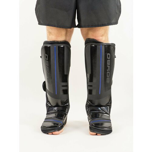 фото Защита голеностопа boybo b-series черно-синяя xs