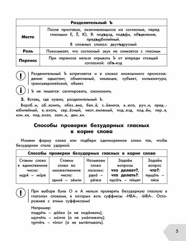 Русский язык в схемах и таблицах. Все темы школьного курса 4 класса с тестами. - фото №8