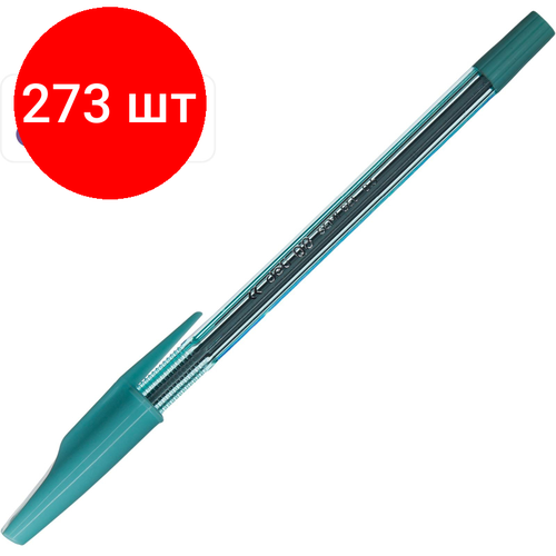 Комплект 273 штук, Ручка шариковая неавтомат. Deli Think 0.7мм, масл, син, асс. EQ8-C