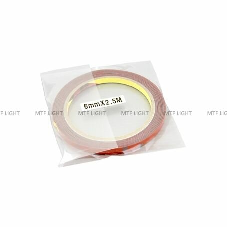 фото 3M TAPE(ACRYL) оригинальный серый двусторонний скотч 08мм х 2.5м красная подложка