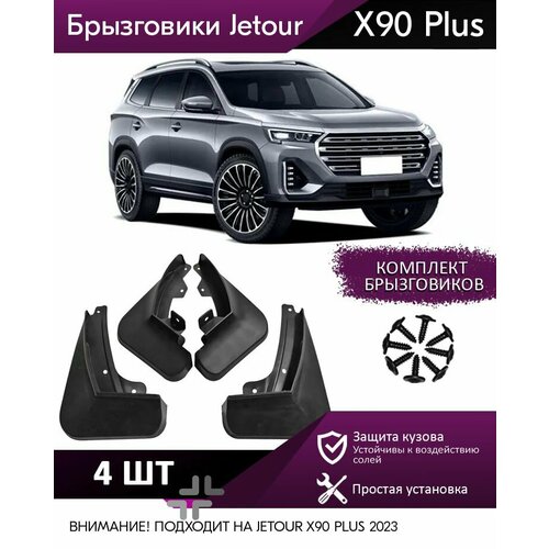 Брызговики для Jetour X90 Plus 2023 для защиты кузова автомобиля 1634₽