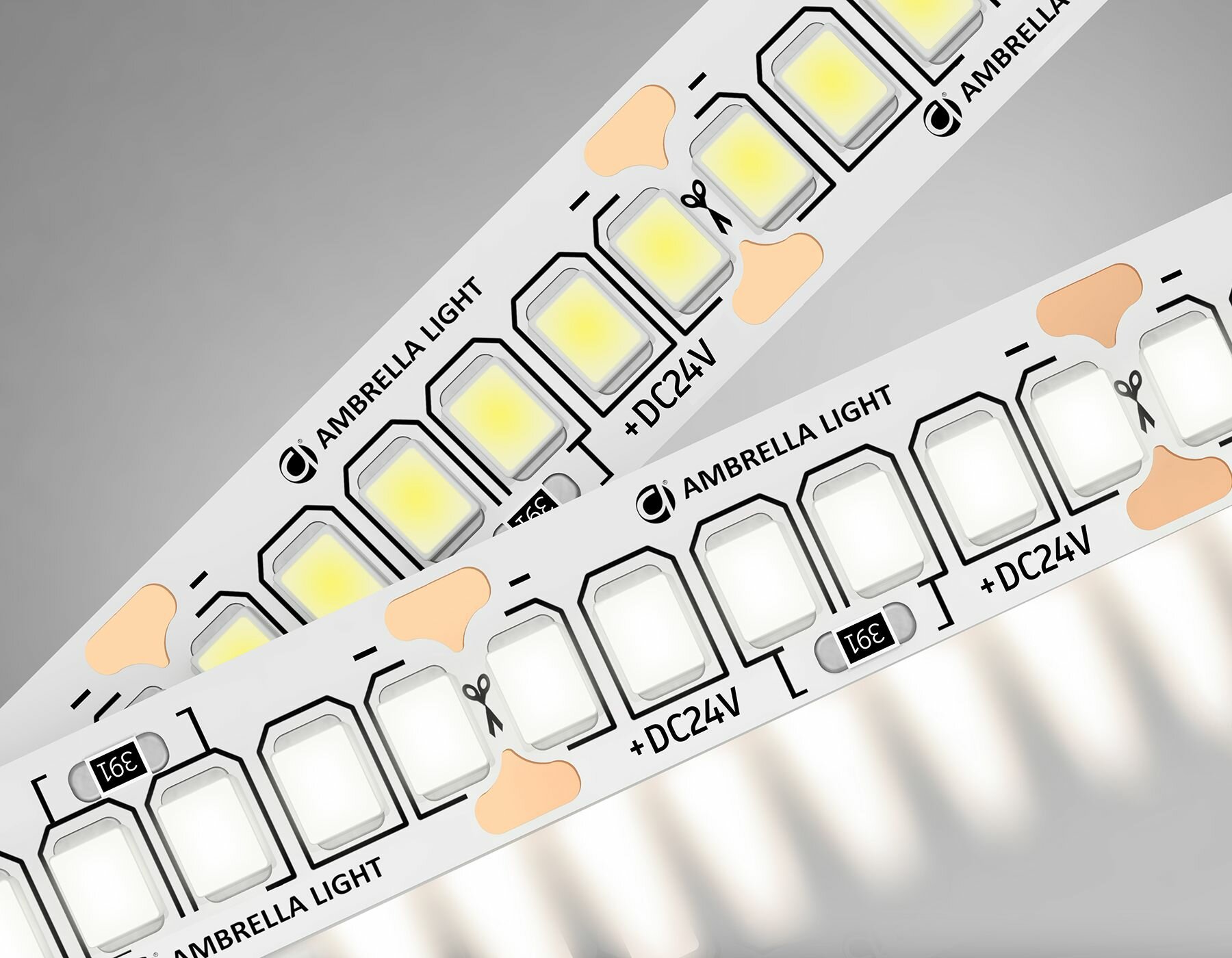 Светодиодная лента 2835 240Led /18W m/ 24V IP20 4500K 5m, 5000*10*1.2mm