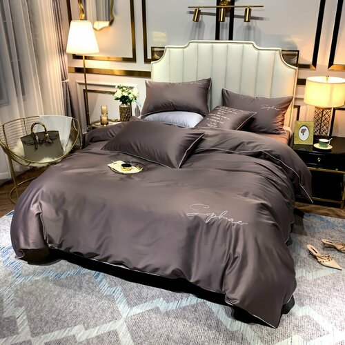 Комплект Постельного Белья "Гармония" от бренда Mency, размер 2-х спальный, наволочки 70х70 (11)