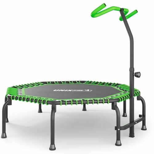 Батут UNIX Line FITNESS Premium (127 см) Green каркасный батут unix line 4 3ft fitness 130х130х124 см оранжевая