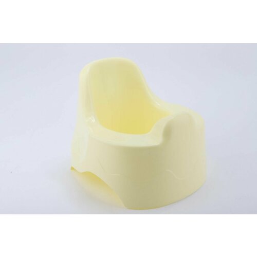Горшок детский пластиковый 290*260*220мм / Детский туалет цвет светло-желтый