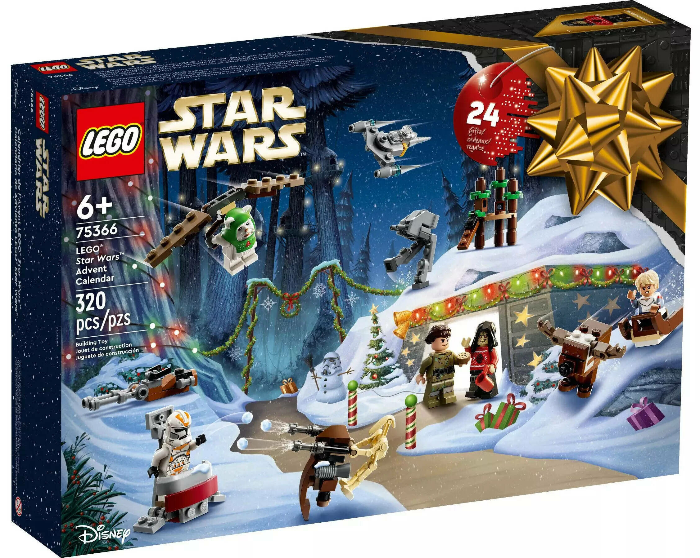 LEGO Star Wars 75366 Новогодний календарь, 2024