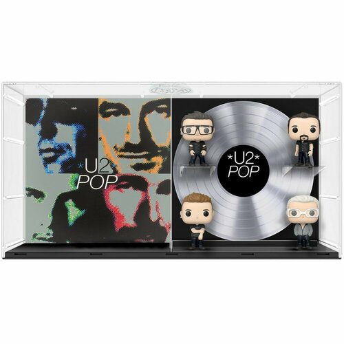 Набор фигурок Funko U2 - POP! Albums - Pop (Bono / The Edge / Larry Mullen Jr / Adam Clayton) 67391 фигурка funko pop albums фигурка pop albums queen flash gordon