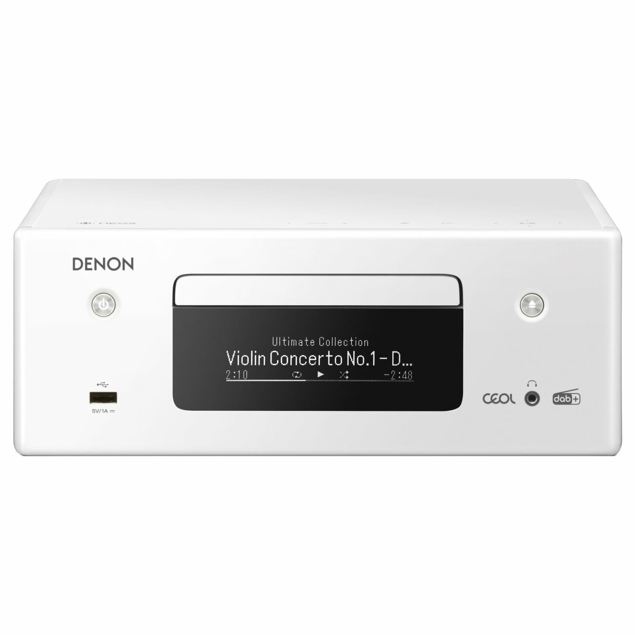 Сетевой CD-плеер с ресивером Denon RCD-N10 White