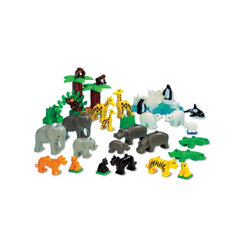 Конструктор LEGO Education 9210 Дикие животные конструктор lego duplo 10974 дикие животные азии