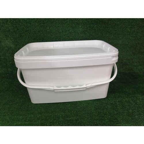 Ведро прямоугольное 13л с крышкой 5 шт 1799₽