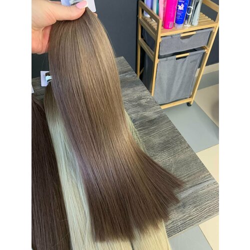 Волосы для наращивания Premium №6.12. 50см. 100гр.