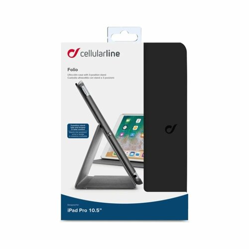 Чехол книжка Cellularline IPAD PRO 10.5 / AIR 3 (2019) 9h tempered glass for apple ipad air 3 10 5 inch 2019 tablet screen protector ipad air 3 a2123 a2152 a2153 a2154 protective film