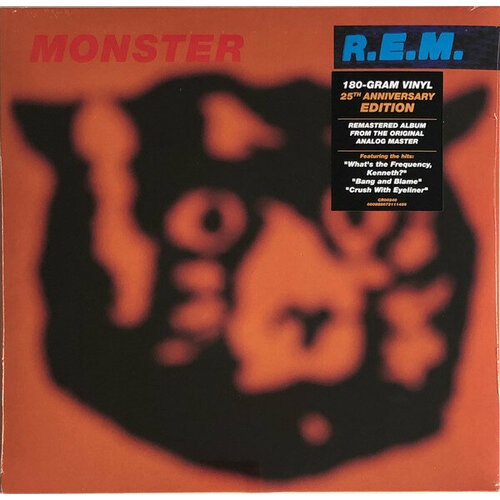 R.E.M. - Monster [25th Anniversary Edition] (000888072111486) craft recordings townes van zandt at my window 35th anniversary edition coloured vinyl lp