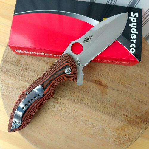 Складной SPYDERCO RUBICON складной нож bm 9400bk 3 4 дюйма s30v черный атласный