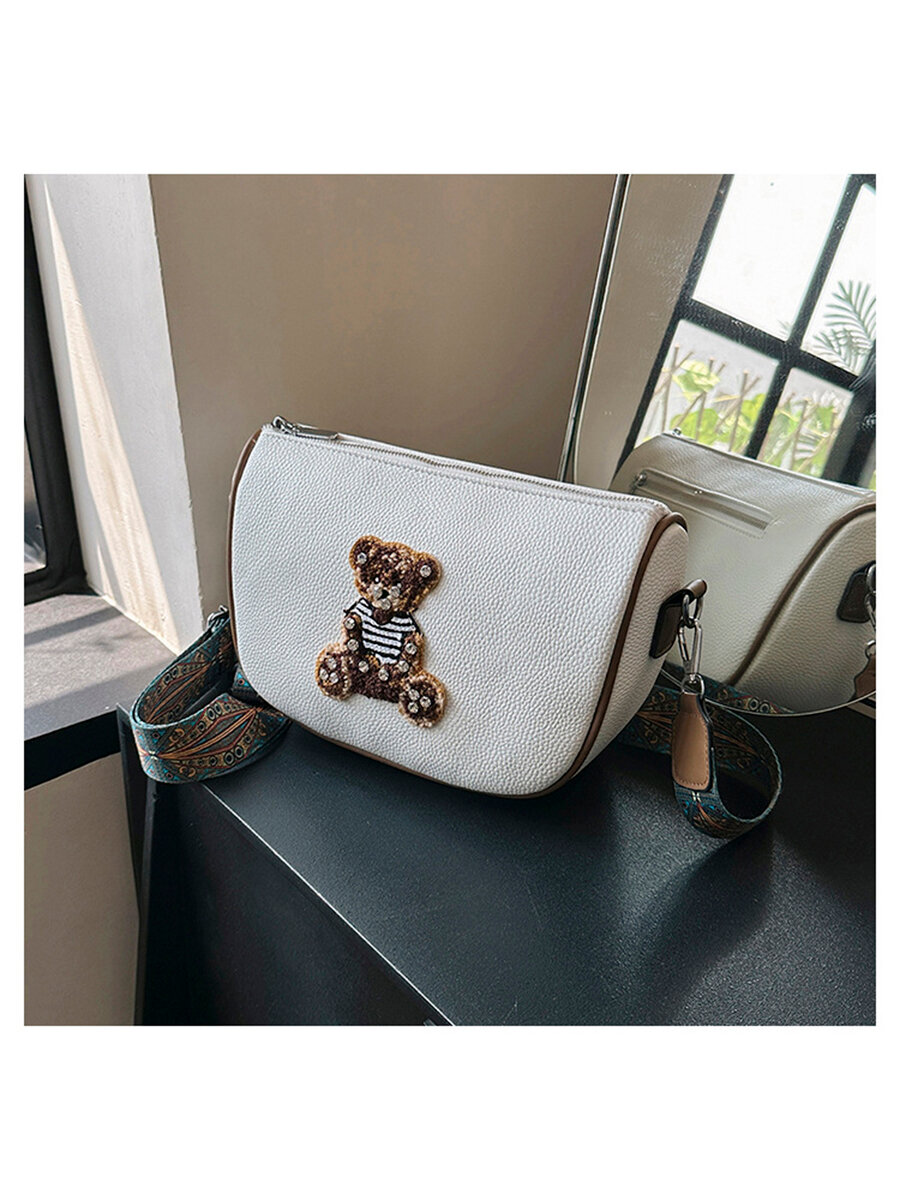 Сумка Multibrand SR-1168-white - фото №5
