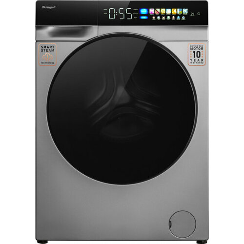 Cтиральная машина с инвертором и паром Weissgauff WM 998 Full Touch DC Inverter Steam Silver 6299000₽