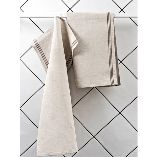 Набор полульняных кухонных полотенец RUSBY by IKEA 50х70 см - 2 штуки