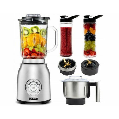 Блендер кувшинный Yoer Titano 1800 Вт серебристый 3028600₽